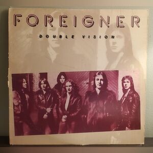 Foreigner Double Vision Vinyl Record 1978 ,Soft Rock